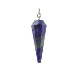 Péndulo hexagonal Lapizlazuli 3cm aprox.